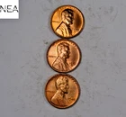1949+1951-D+1955-S Lincoln Wheat Penny Cent Lot/Set ~ Gem BU Red ~ ZWL10