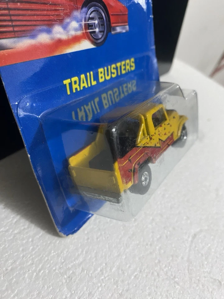 Hot Wheels 1982 Trail Busters Leo India Jeep Scrambler In Blister Pk Very Rare! - Image 4 of 4