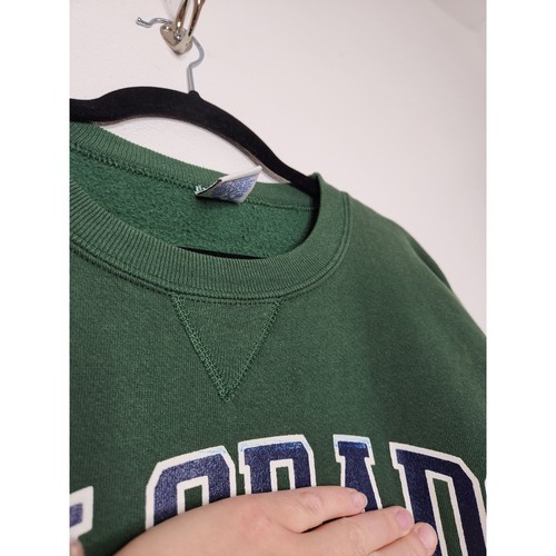 Vintage 90s Russell Athletic XXL Crewneck Sweatshirt Green Colorado VTG - Picture 4 of 5