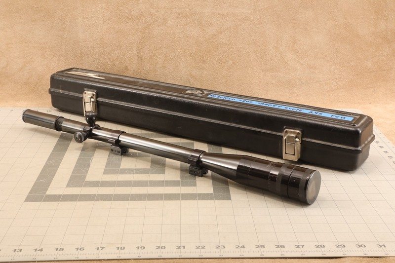 Redfield 3200 Target Scope 24x Fine Crosshair, with Mounts and Case