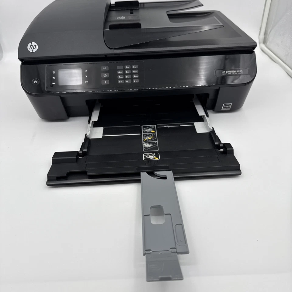 HP Office Jet 4630 All-in-One WLAN Drucker Fax Drucken Scannen Kopieren getestet/funktioniert - Bild 4 von 4