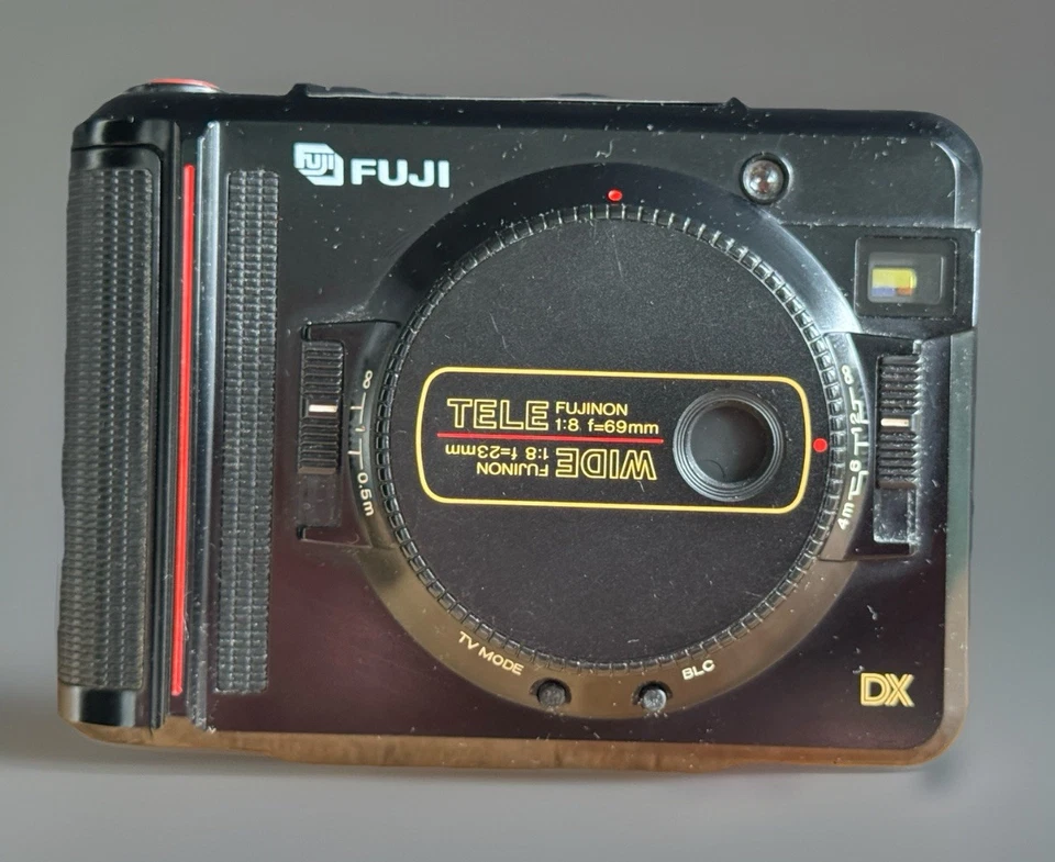 Fuji TW-3 Kleinbild-Halbformat-Kamera 18x24mm. 1.8 F 69mm Made In Japan Vintage - Bild 4 von 4