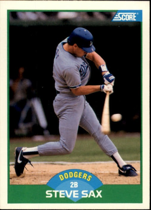 1989 Score #69 Steve Sax - BB