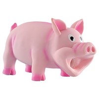 Nobby Latex Schwein 15Cm Pink Mit FüLlung & Stimme FüR Hunde Spielzeug