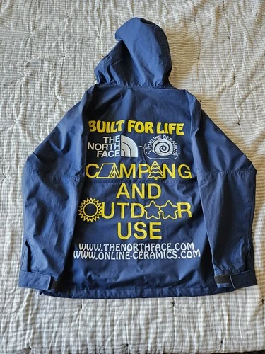 NWT Online Ceramics x The North Face Parka Men's XS Windbreaker Shell Jacket image 2