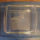 Vintage 1970’s Pyrex Clear Glass 2 Quart 222 8x8x2 Square Baking/Cake Dish