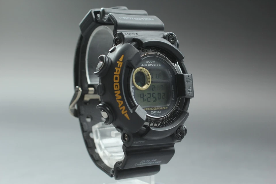 [N MINT Box Paper] CASIO G-SHOCK FROGMAN DW-8200BM-1T TITANIUM Quartz Mens Watch - Image 4 of 4