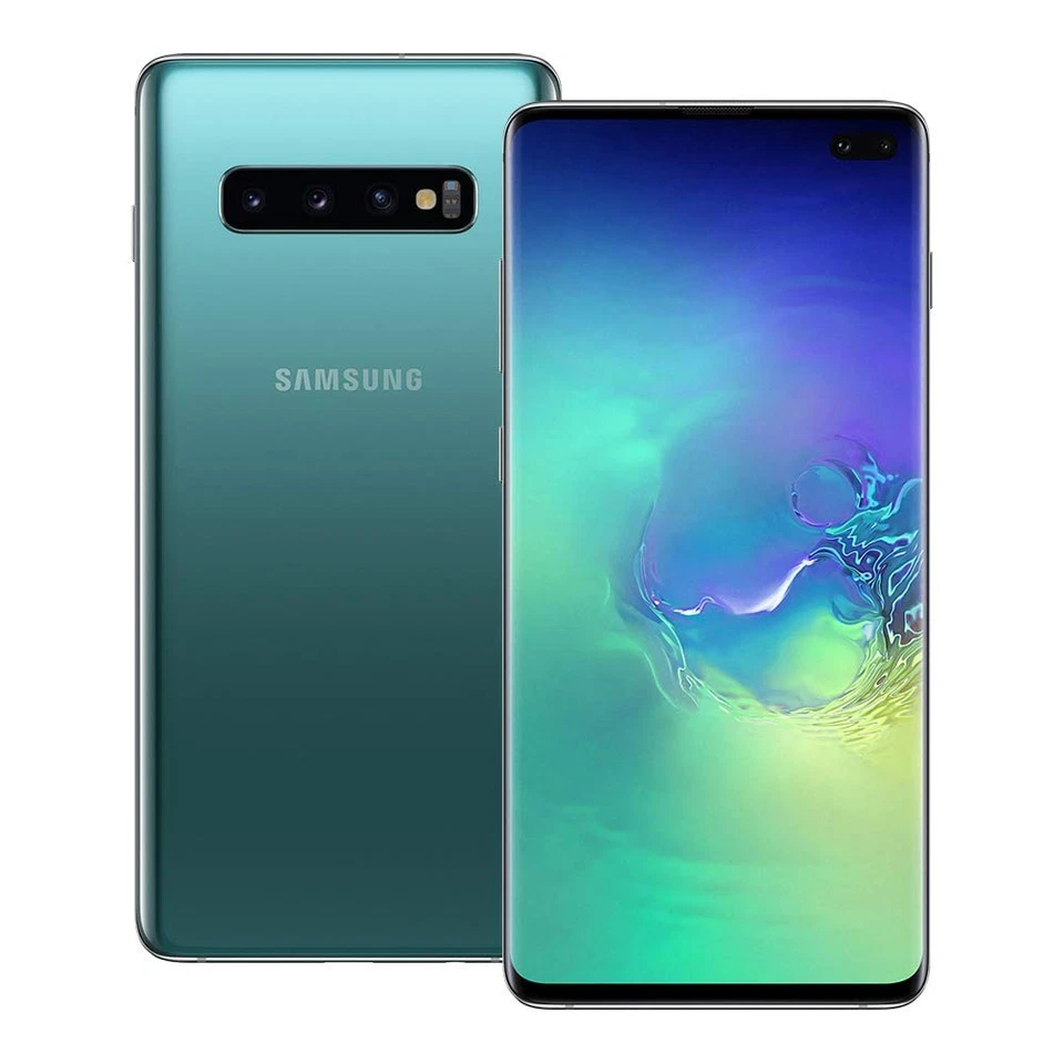 Samsung Galaxy S10+ 4G verde 128 GB 8 GB RAM dual SIM estado aceptable - Imagen 4 de 4