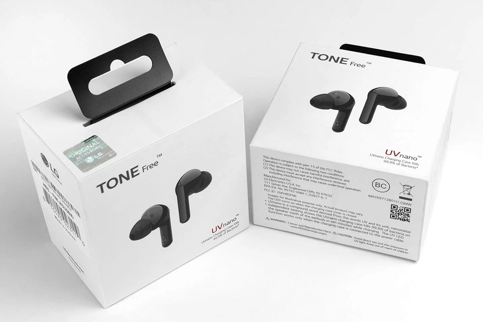 LG TONE Free HBS-FN6 Wireless In-Ear Headset - Black Brand New Sealed Box - Image 4 of 4
