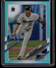 2021 Topps Chrome NPB #17 Scott McGough Aqua Refractor #/199