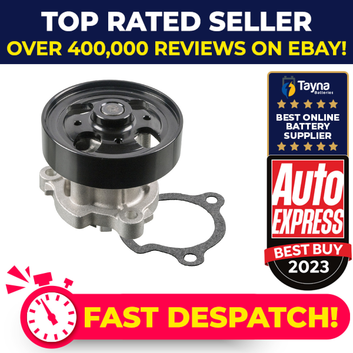 Water Pump fits RENAULT KOLEOS Mk1 2.5 2008 on Coolant 210106N226 Febi Quality