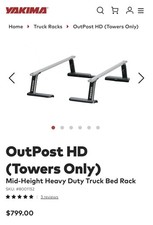 Yakima Outpost Hd Mid Height Rack Towers Only