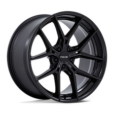 24x10 Niche NC279 Prodigy 5 Matte Black Wheels 5x120 (30mm) Set of 4