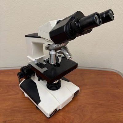 Carlsan CS700 Binocular Microscope with 4 Objective Lenses & Eyepieces COMPLETE