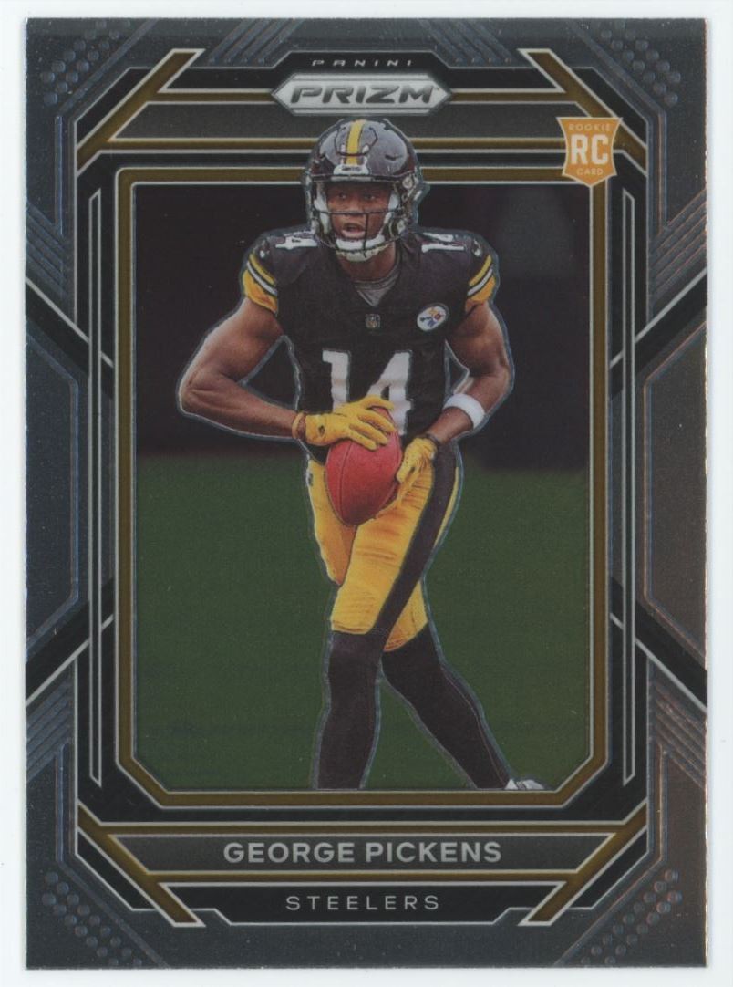 2022 Panini Prizm George Pickens Rookie Pittsburgh Steelers #329 C23