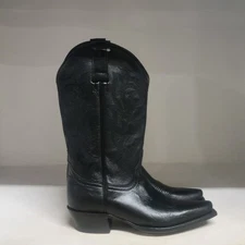 Shyanne Gemma 12" Snip Toe Western Boot Black Women's Size 7M