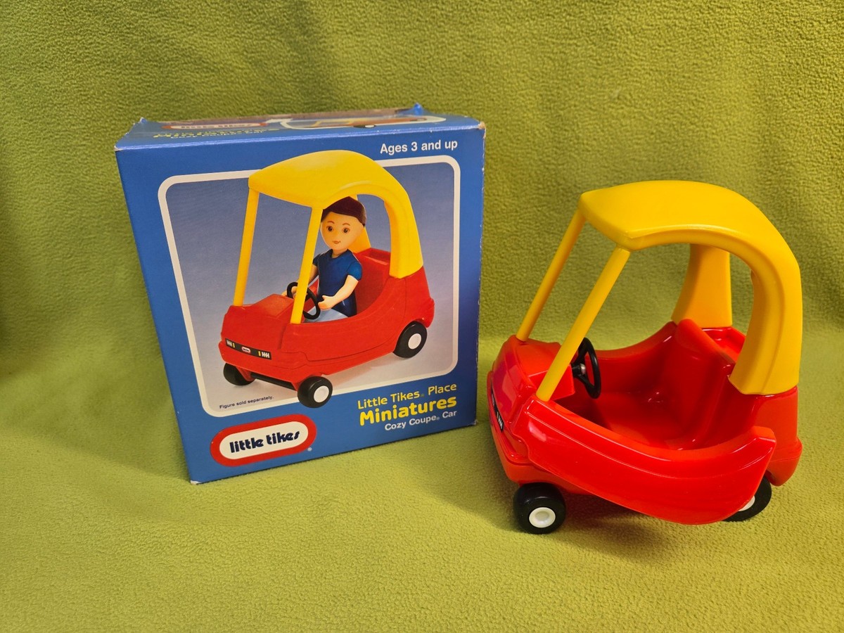 Vintage Little Tikes miniature Cozy Coupe Car. Comes With Original
