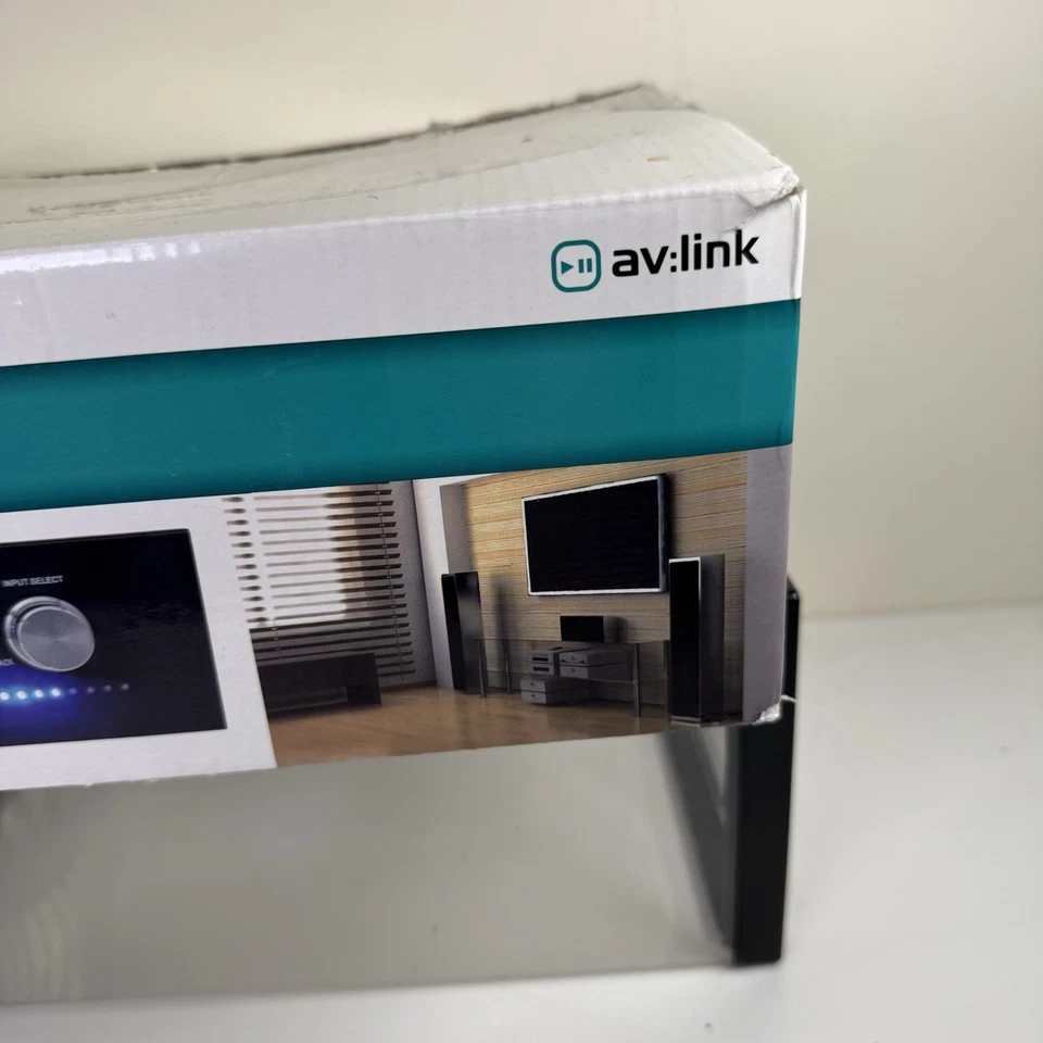 AV LINK SA-2 Stereo Amplifier 100W Max Convection Cooling Silent Operation - Image 4 of 4