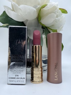 Lancome L'Absolu Rouge Intimate Soft Matte Lipstick 278 Comme Un Calin 3.4g