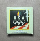 VINTAGE 1992 US Olympic Pin Collector Set 5 Pins in Box JC Penny USA — photo 2