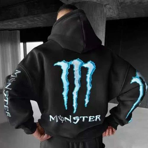 Suéter con capucha 3D Monster Energy Fashion para hombre diseño multicolor DE - Imagen 25 de 42