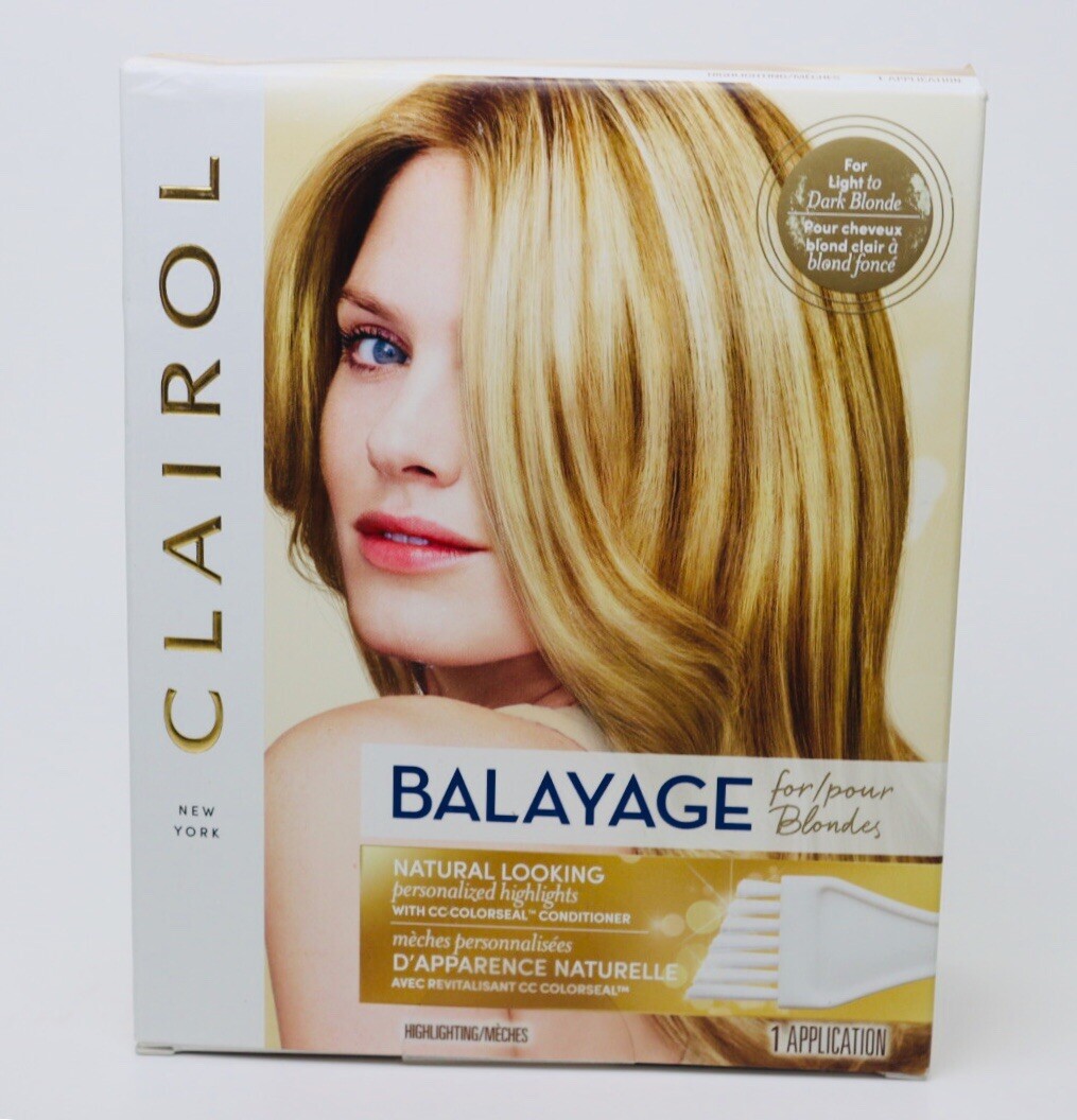 2 Clairol Balayage Highlights for Blondes Light to Dark Blonde  w/Conditioner New 70018117854 | eBay