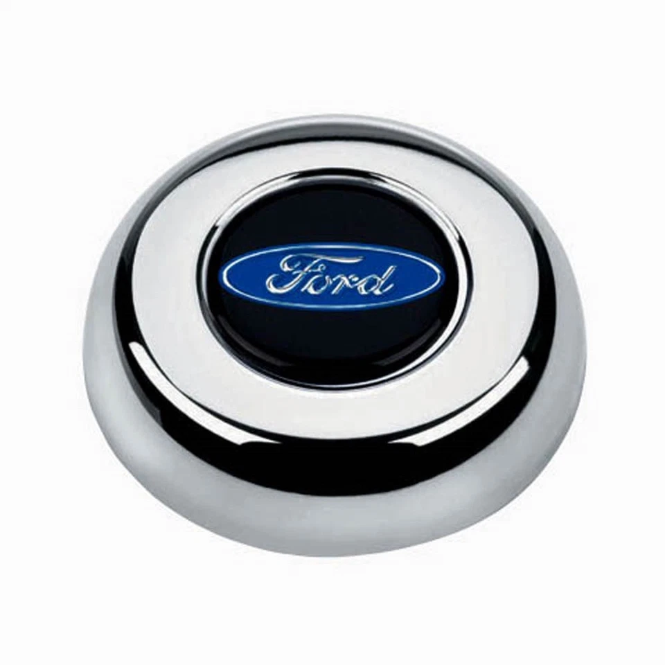 Ford Falcon Thunderbird Galaxie GRANT Steering Wheel Black 13 1/2"  - Image 4 of 4