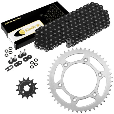 Black O-Ring Drive Chain & Sprocket Kit for Honda CRF150F 2006-2017