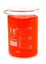 Eisco Labs 100ml Beaker, Borosilicate Glass, 100ml Graduation, Low Form - 12PK