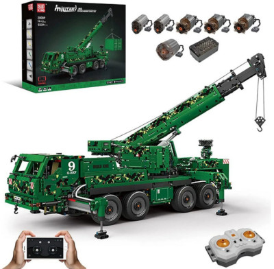 MOULDKING 20009 | Geschütztes Berge-Kranfahrzeug G-BKF RC + Pneumatic NEU & OVP