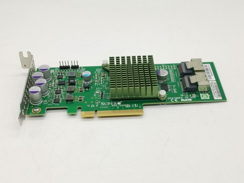 SuperMicro 9207-8I PCI-E 3.0 8 Ports IT Mode PCIe 6Gb/s + 2* SFF8087 SATA Cable - Picture 7 of 8