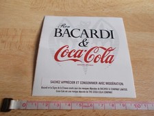 Aufkleber RON BACARDI & COCA-COLA
