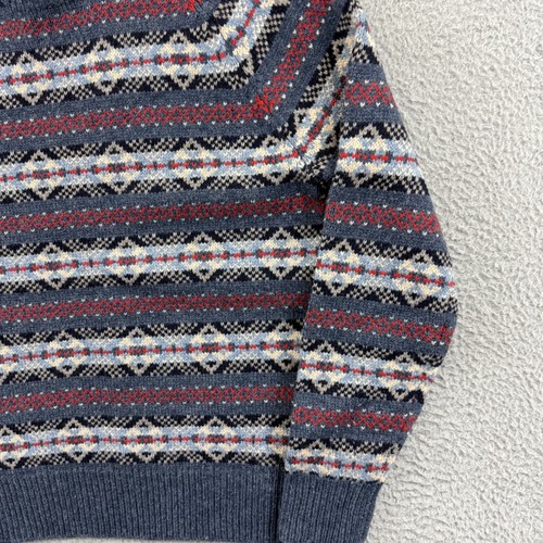Suéter de Colección J.Crew Para Hombre Mediano Jersey Fair Isle Lana de Cordero Pullover Nórdico - Imagen 5 de 10
