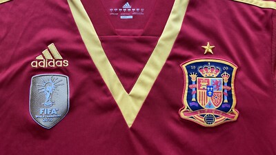 SPAIN 2013 2014 HOME FOOTBALL SHIRT SOCCER JERSEY ADIDAS X53272 sz