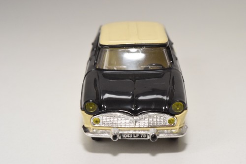 A42 1:43 NOREV 91 SIMCA CHAMBORD 1961 NEGRO CREMA CASI COMO NUEVO - Imagen 4 de 8