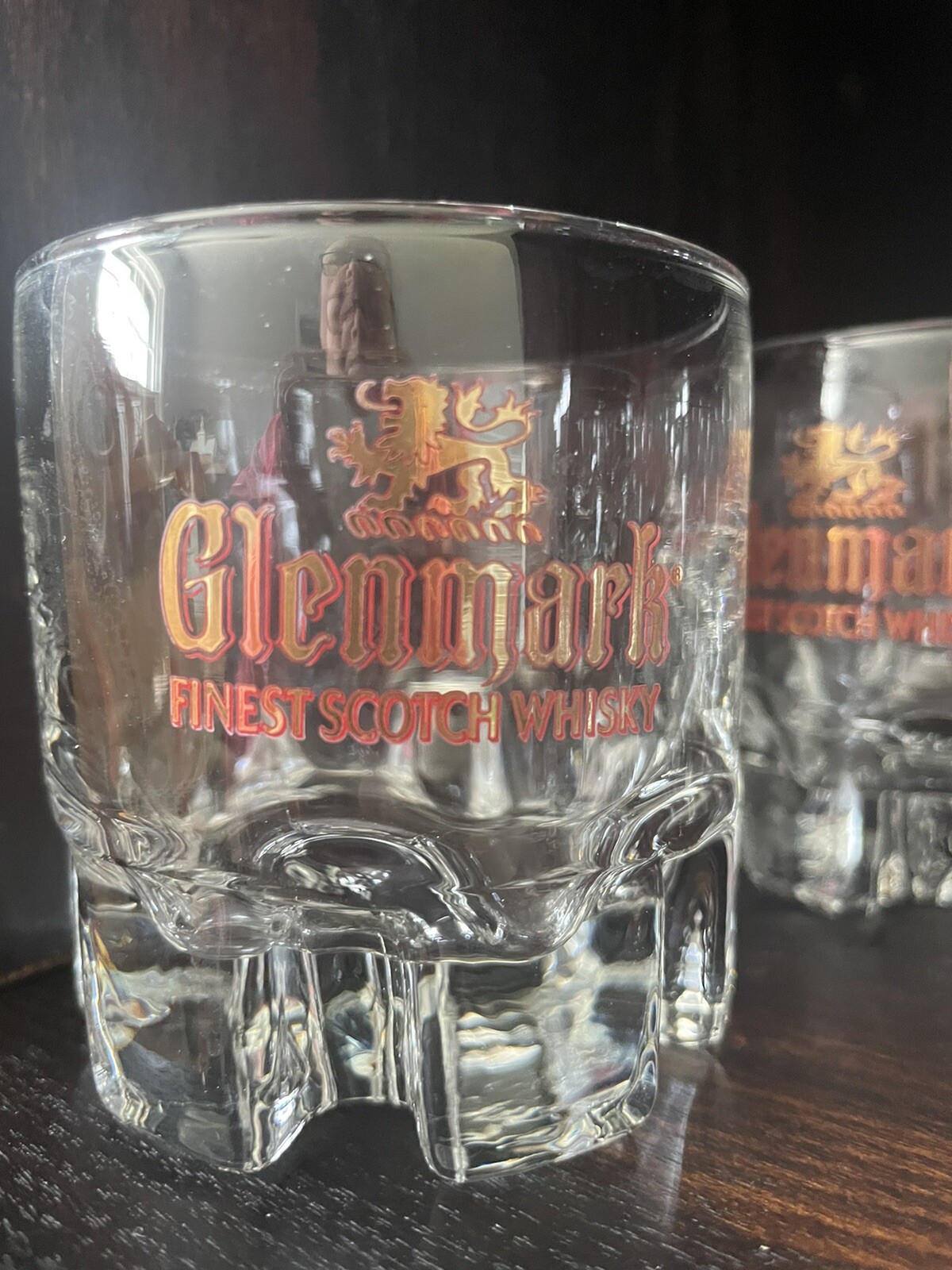 Glenmark Finest Scotch Whiskey Glasses.       6 Glasses
