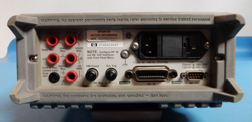 HP Keysight 34401A 6-1/2 Digit Multimeter mit Opt 8Z - Bild 2 von 4