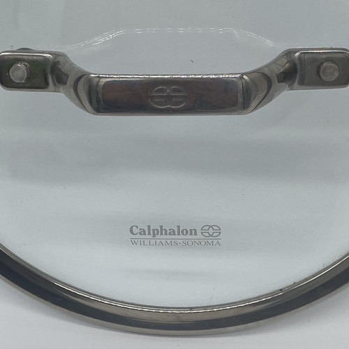 Calphalon Williams Sonoma 9" Glass & Stainless Replacement Lid Only - Picture 3 of 4