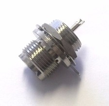 5-Pack UHF Female Jack SO-239 Bulkhead Panel Solder RF Coaxial Coax Connector