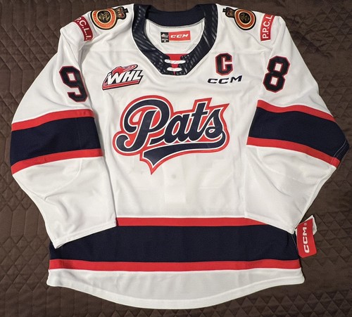 Connor Bedard 22-23 Regina Pats CCM Authentic Pro Stitched Jersey! 🔥 Rare Sz 52 - Picture 11 of 13