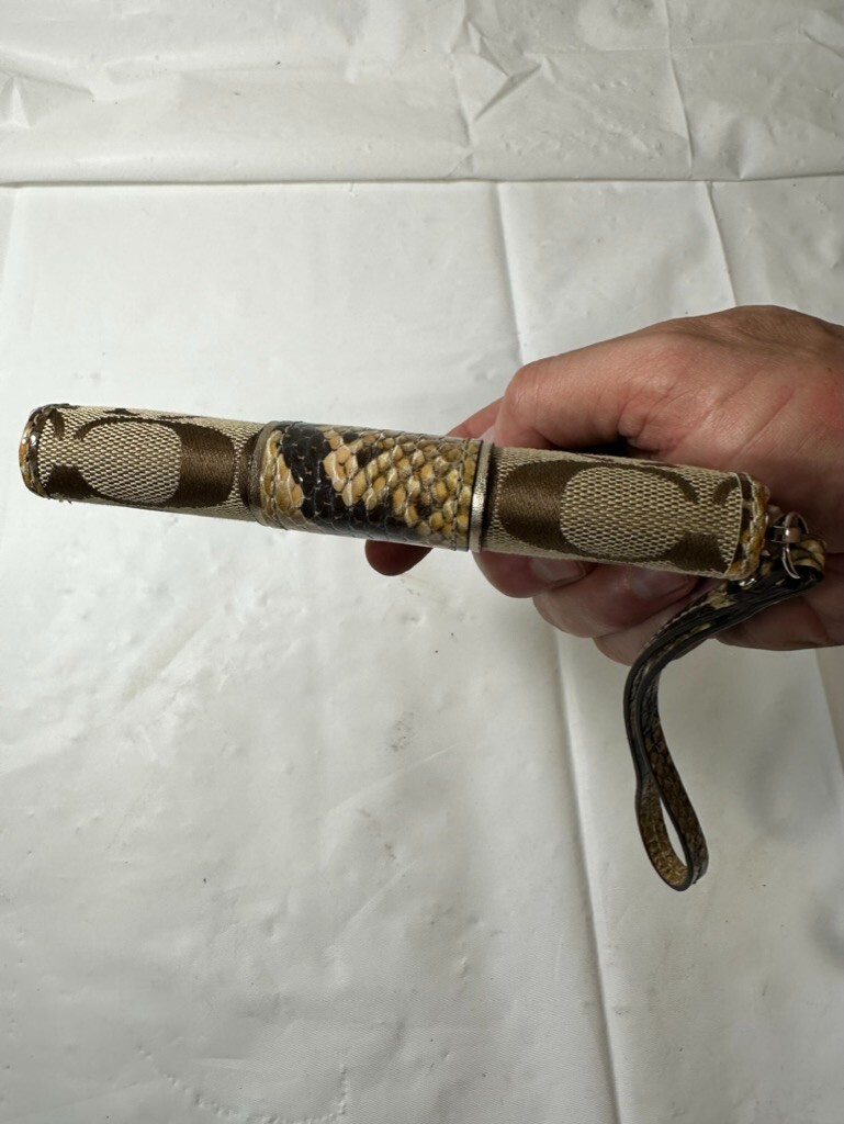 Coach 61851 Sutton Signature C Python Universal C… - image 8