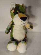 World Plush Camo Bear Stuffed  Animal 16" Item No. GJ3565