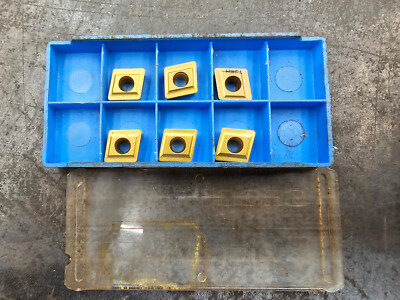 Qty 6 SECO CCMX 09T308T-77 CCMX09T308 T25M Grade Carbide Inserts