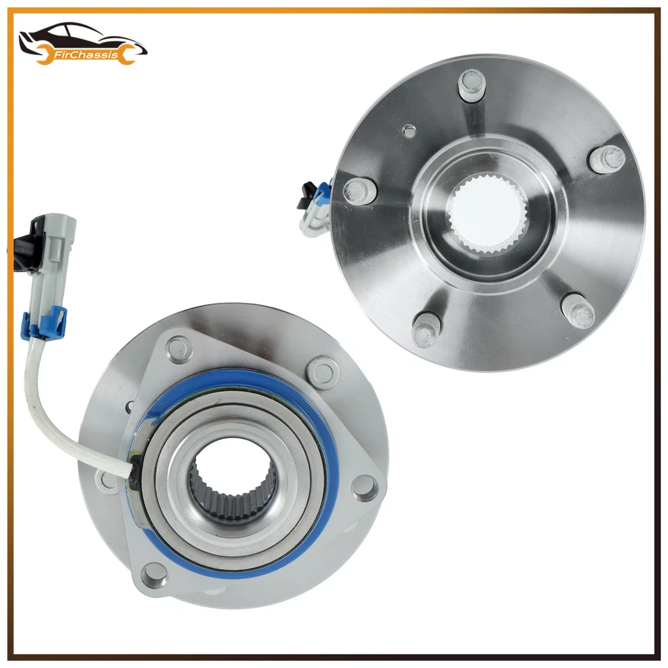 Par de conjuntos de cojinetes de cubo de rueda delantera para Chevy Impala Venture Pontiac Montana Foto 3 de 4