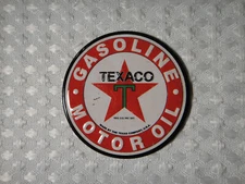 TEXACO Gasoline Motor Oil Metal Fridge Magnet New
