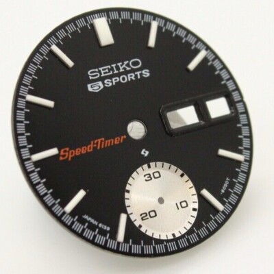 SEIKO Chrono Dial 6139-6030 6139-6031 6139-6032 Black Speed-Timer  speedtimer | eBay