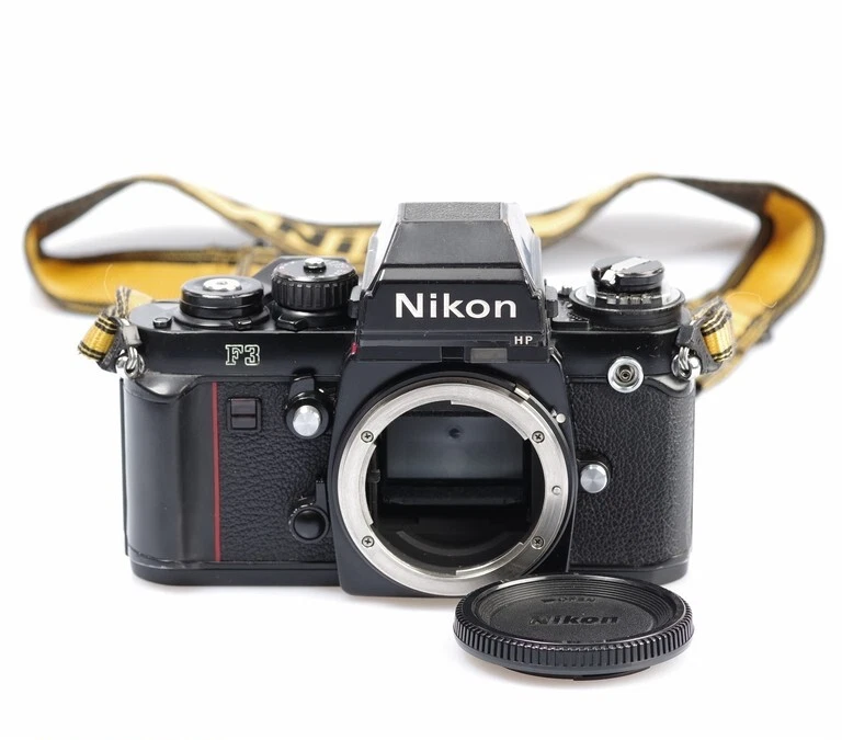 NIKON F3 HP Reflex Analogica Solo Corpo Black + accessori - Immagine 3 di 4