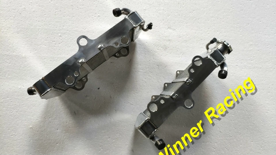 Radiador de aluminio L&R Husqvarna WR125/WR 250/WR360 1992-1994 92 93 94 Foto 3 de 4