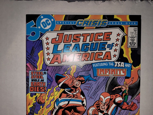 Justice League Of America 1985 #244! CRISIS! SEE PICS! - Picture 4 of 6