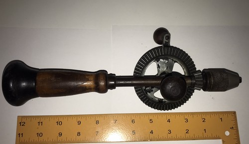 Vintage Egg-Beater Style Hand Drill 